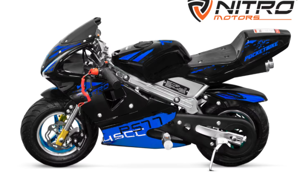 Nitro Motors PS77 Pocketbike 49cc 6.5 Zoll Minibike Racing